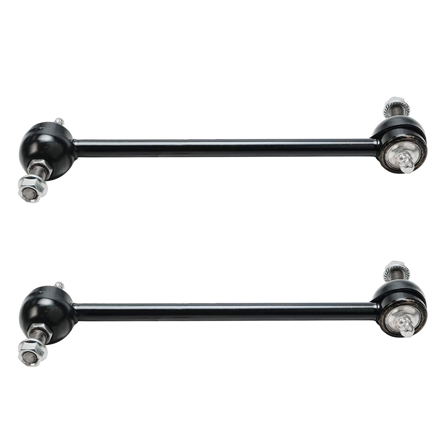 Detroit Axle - Front 12pc Control Arms Kit for 00-04 Nissan Xterra, Upper Control Arms Lower Ball Joints Outer Inner Tie Rods Front Rear Sway Bars 2000 2001 2002 2003 2004 Replacement