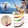 thumbnail image 2 of 6.3CM/4G Carved Minnow Fishing Lure with Tongue Hooks Long Casting Sinking Plastic Artificial Bait Freshwater Saltwater Trout Bass Fishing Accessories, 2 of 8