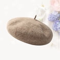 thumbnail image 4 of EeaseMX Boina cálida de lana para bebé, gorro de invierno para niña, talla M (moca), 4 of 8