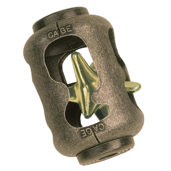 BePuzzled, Cage Hanayama Metal Brainteaser Puzzle Level 3 Ages 12 