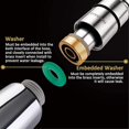 thumbnail image 3 of Shower Hose Stainless Steel Long Shower Hose Replacement Handheld, 3 of 5