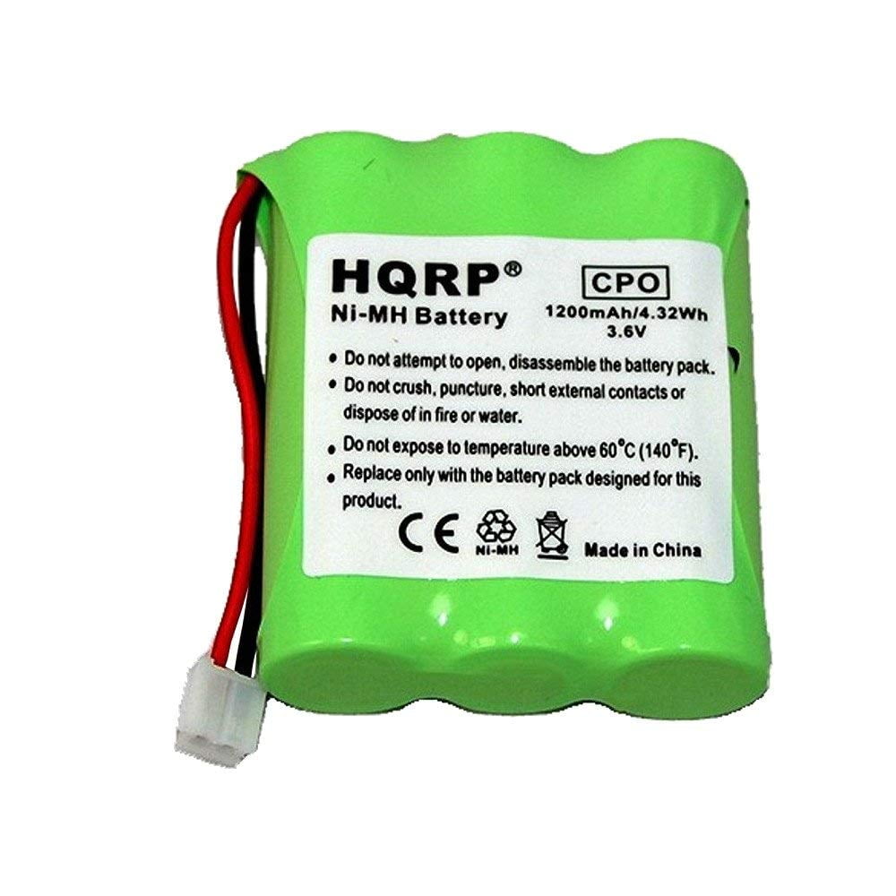 HQRP Coaster 25829GE3 HQRP Phone Battery for General Electric GE 21025GE2 25840GE3 Cordless Telephone 25839GE3 25838GE3 