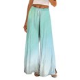 thumbnail image 2 of Endives Women's Yoga Pants Casual Loose Wide Leg Pants With Pockets Sport Pants Baggy Comfortable Pants, 2 of 6