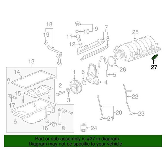 GM 19256623 Gasket Kitint Manif