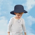 thumbnail image 2 of Youmylove Toddler Baby Sun Hat Boys Girls Bucket Hat For Kids Sun Protective Child Summer Beach Hats Baby Outdoor Play Sunhats 2-6 Years, 2 of 4