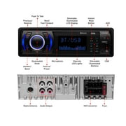 BOSS Audio Systems 616UAB Single DIN Car Stereo Head Unit – No CD DVD Player, Bluetooth, AM/FM Radio, USB, Aux-in, MP3 Receiver