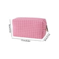 thumbnail image 3 of Neceser de Maquillaje con Cremallera – Organizador de Cosméticos para Viajes, Hogar y Oficina – Neceser de Nailon para Pintalabios, Accesorios y Pequeños Artículos Esenciales, 3 of 6