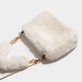 thumbnail image 2 of Warm Plush Handbag Autumn Winter Fluffy Tote Bag Luxury Chain Crossbody Bags Designer Shoulder Bag For Women, 2 of 7