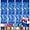 Blue, variant on Blue Metallic Tinsel Foil Fringe Curtains, 4 Pack 3.3x8.3 Feet Party Streamer for Birthday Party Decorations, Halloween Decor, Foil Curtain for Bachelorette Party