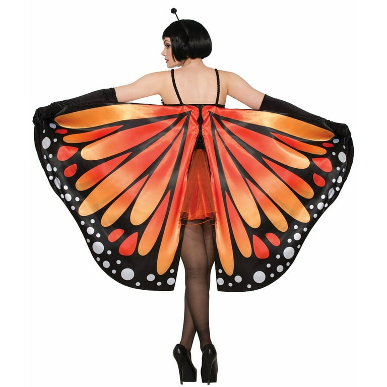 Miss Monarch Butterfly Costume Adult Uk Size 10 14 Miss Monarch Butterfly Costume Adult Uk Size 10 14