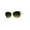 Gold Brown, variant on Womens Metal Rim Butterfly Diva Designer Fashion Sunglasses Gold Pink Blue