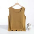 thumbnail image 2 of Kilaqueen Plus Size Tank Tops for Women Warm Sleeveless Solid Color Soft Layer Vest for Cold Weather Comfy Seamless Underwear Thermal Tops, 2 of 3