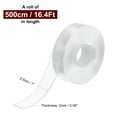 thumbnail image 2 of Uxcell Double Sided Nano Tape Clear Adhesive Mounting Tapes 3 Count 16.4FT x 1" x 0.08", 2 of 7
