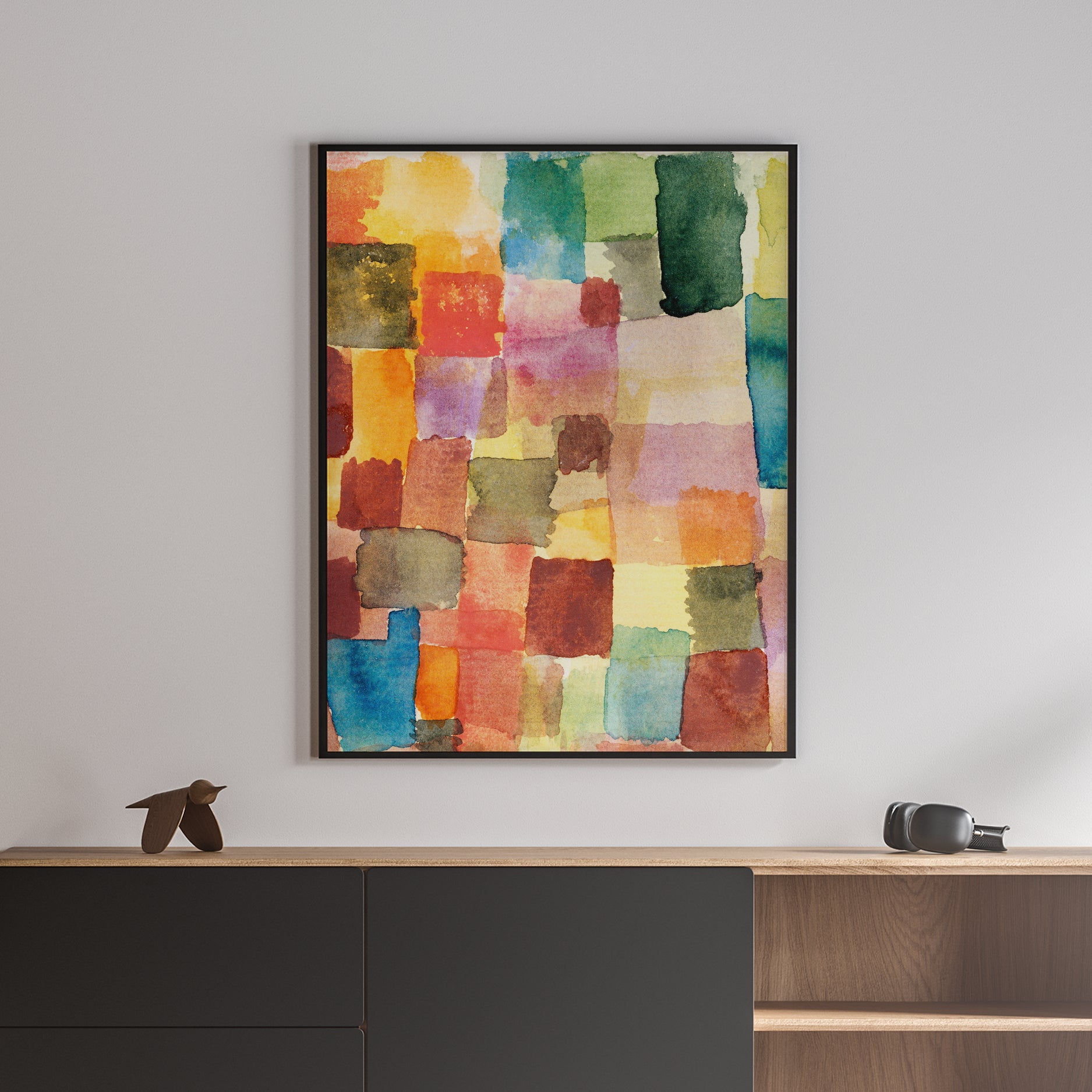 Untitled 2 - 1914 | Paul Klee | Premium Fine Art Print | 20th Century German | Expressionism Bauhaus Surrealism | Portrait | Architecture