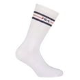 thumbnail image 2 of Fila Unisex Socks Cotton White 2.5-5 Uk, 2 of 3