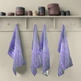 thumbnail image 5 of GZHJMY Purple Flowers Kitchen Dish Towel Set, Drying Kitchen Towels Tea Towels Gift Set for Drying Cleaning Cooking Baking 1Pcs, 5 of 7