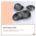 thumbnail image 5 of IBASETOY Iron Casserole Black Cast Iron Cooking Pot with Lid for Home Kitchen Use and Braised Dishes, 5 of 8