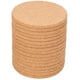 thumbnail image 3 of Posavasos de corcho redondos retro, posavasos de madera de corcho, posavasos para bebidas, divertidos posavasos de café, té, naturales, adecuados para el hogar, restaurante, oficina, 3 of 7