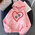 thumbnail image 4 of Edvintorg Women's Fashion Hoodies & Sweatshirts Clearance Cute Print Long Sleeve Casual Lightweight Pullover Tops Fall Sweatshirts For Women 2024, 4 of 4