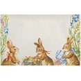 thumbnail image 5 of SKYSONIC Easter Bunny Eggs Kitchen Towel 18"x28" Set of 6,Super Soft Absorbent Hand Towel Tea Towel Tableware Cleaning Rag for Kitchen, Hotel, Bathroom, 5 of 7