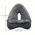 thumbnail image 5 of Morning Mist Simple Gray, Dreamy Blue Pink Cute Side Sleeping Pad with Tie Strap Knee Leg Pillow, 5 of 11