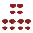 thumbnail image 3 of kurtrusly Semelles Ajustables pour Talons Hauts, Réparation de Talons Personnalisable, Rouge 3Set, 3 of 6