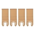 thumbnail image 3 of Lames d'Outils Oscillants, 4 Pcs Lames de Scie en Carbure Oscillant Ensemble de Lames de Scie Multifonctionnelles, 3 of 14