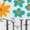 White-2, variant on Women's "Grow Freely Bloom Wildly" Watercolor Floral Graphic Short Sleeve Crew Neck T-Shirt Casual Cotton Top