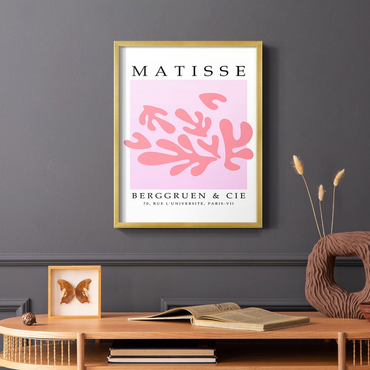 Matisse LXXXI Framed Print - Solid Wood
