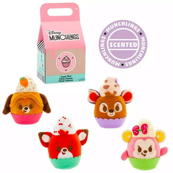 Disney Micro Plush Cupcake Craze Mystery Pack (1 RANDOM Plush)