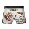 thumbnail image 2 of Boxer Mom Like a Normal Mom Except Much Cooler Happy Mother's Day All Over Print Boxer Briefs Underwear for Men Dad Boxers Dog Lover Gifts Idea - 02004, 2 of 6