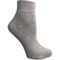 thumbnail image 4 of Yacht & Smith Womens Diabetic Neuropathy Edema Socks, Cotton Crew, Ankle, Medical Sock, Size 9-11, 4 of 4