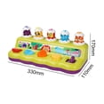 thumbnail image 3 of Juguetes Educativos De Aprendizaje Interactivo Para Bebés Juguete musical interactivo con luces de colores portátil para regalos de Pascua Juguetes infantiles Sywqhk libre de BPA, 3 of 9