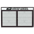 thumbnail image 6 of Aarco Products DCC3660RH Enclosed Aluminum Bulletin Board with Header - Clear Satin Anodized, 6 of 32