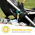 thumbnail image 4 of RoamReady Baby Links Rings, Baby Toys Links, Hanging Stroller Ring Toy,Connecting Baby Rings Toy Links for Car Seat,Baby Stroller 24 Pcs, Ages 0 Months Plus,Travel Accessory Set (8 Colors and 3 Sets), 4 of 7