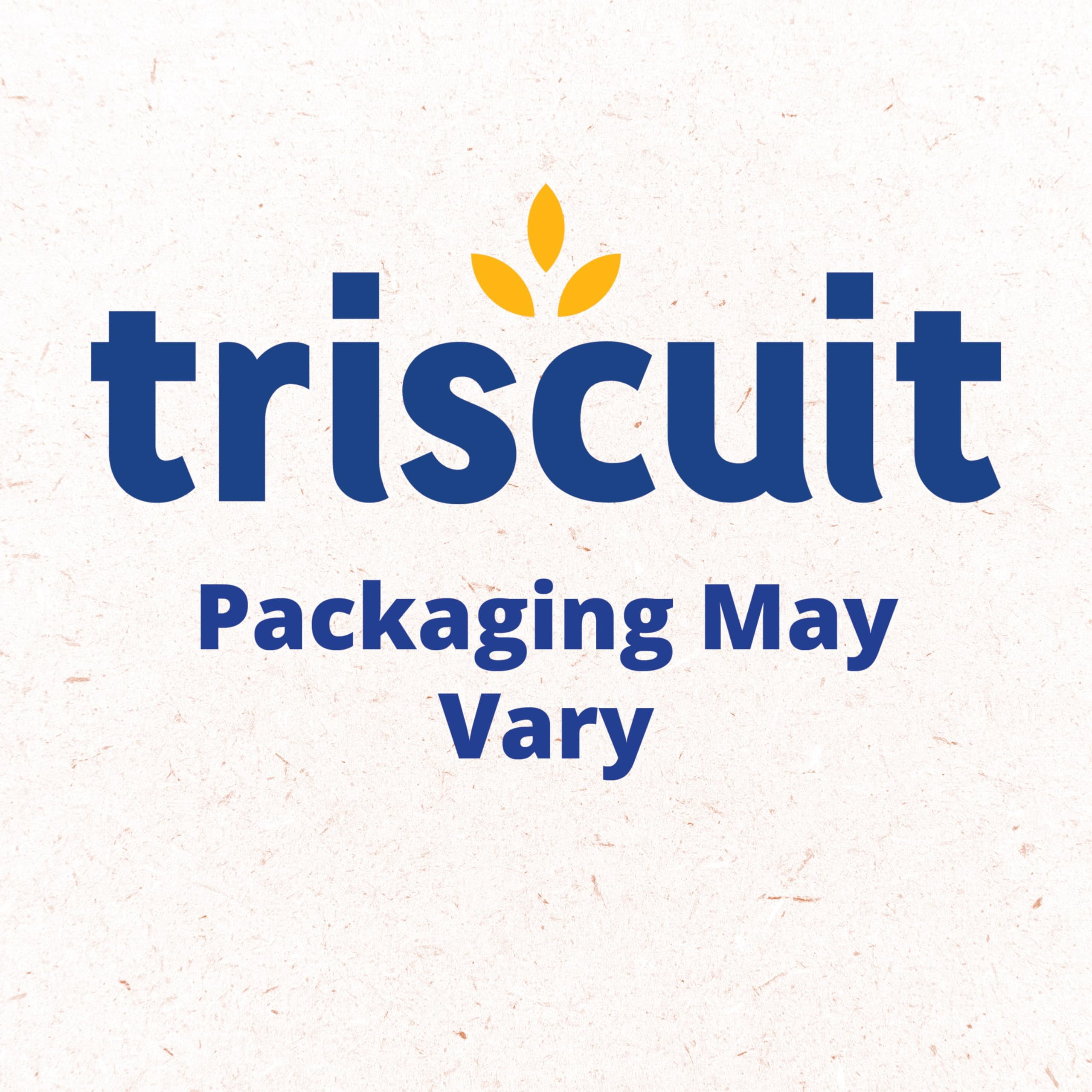 Triscuit Hint of Sea Salt ;Whole Grain Wheat Crackers, Vegan Crackers, Vegan Snacks, Bulk Snacks, 6 - 8.5 oz Boxes