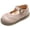 Light Pink/Mauve, variant on Girl's Classic Mary Jane School Uniform Shoes Flat Dress Shoes