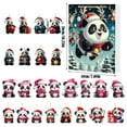 thumbnail image 4 of Christmas Advent Calendar, 24 Days 2D Panda Christmas Countdown Calendar, Acrylic Hanging Gifts, 4 of 6