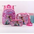 thumbnail image 1 of DisneyHot moda niños niñas dibujos animados Elsa princesa mochilas escolares lindos niños mochilas impermeables niños mochila escolar conjunto de 3 piezas Gao Jinjia LED, 1 of 2
