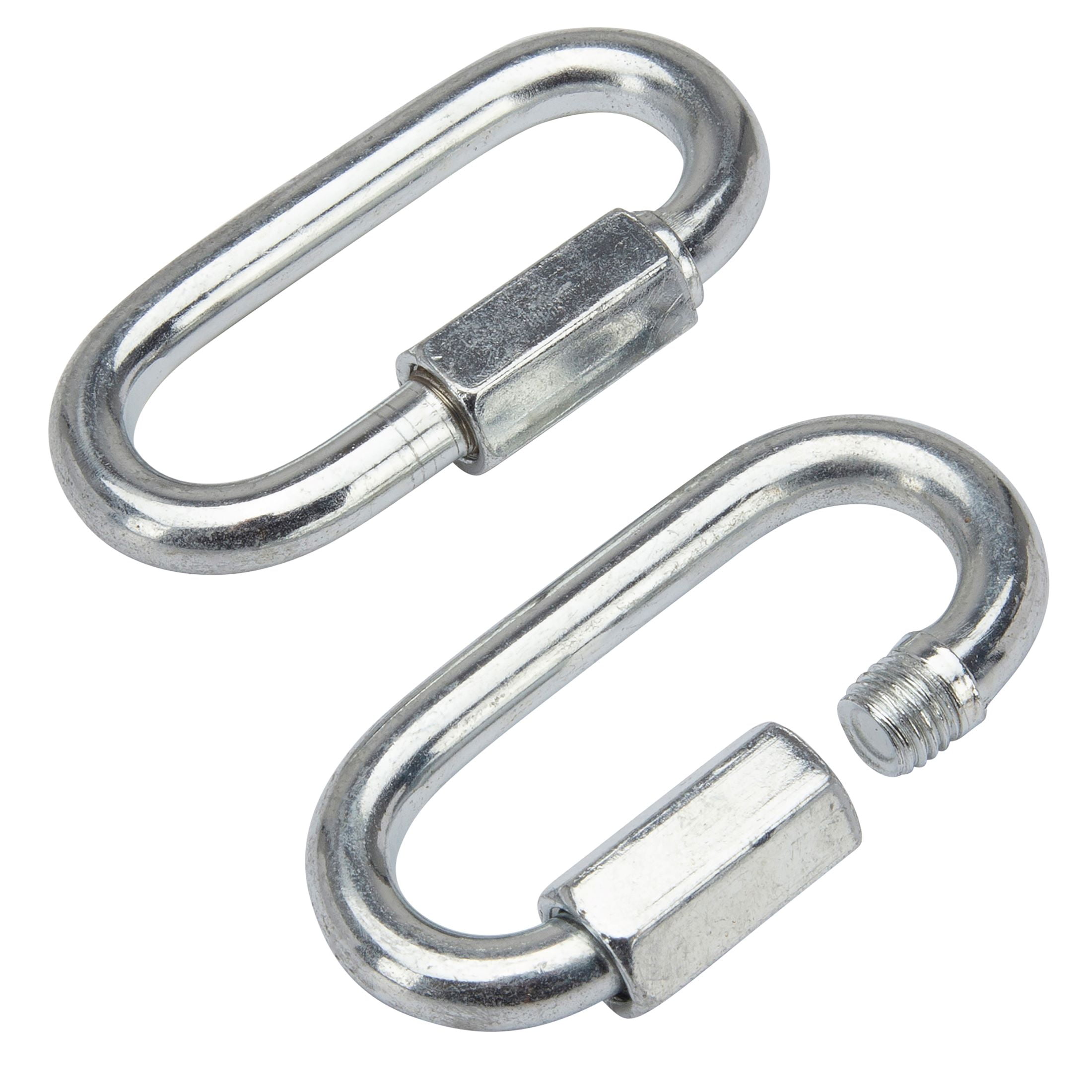 (2 pack) TowSmart 7280 Threaded Safety Chain Quick Links, 2 Pack