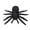5.5x4.3Inch, variant on SLYNSHome Halloween Small Spiders Ornaments,Artificial Realistic Spider Rings Simulation Joke Spiders for Party Scene Layout Props Home Halloween Decoration (3.7x3.5Inch)