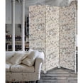 thumbnail image 3 of Screen Gems 3 Panel Fabric Gardenia Screen SG-379, 3 of 4