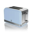 thumbnail image 1 of Swan Grille-Pain Rétro 2 Tranches Bleu, 1 of 4
