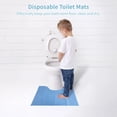 thumbnail image 5 of EcoNesxp 22" U Non-Slip Potty Training Mat Inch Absorbent Non-Woven Toilet Seat Mat, 5 of 5