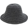 thumbnail image 5 of CoCopeaunts Women Bucket Hat Autumn Winter Soft Comfort Fisherman Hat Ladies Fashion Solid Color Packable Knitted Basin Hat, 5 of 8