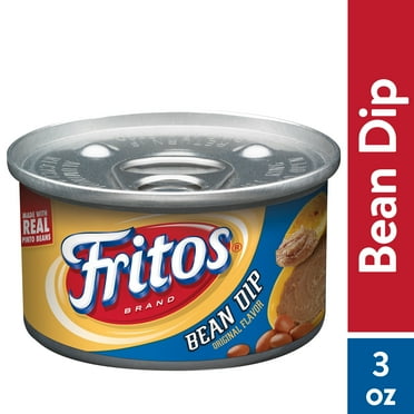 Fritos Original Bean Dip Spread, 3 oz Canister