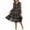 5933-Green Plaid, variant on CASSIE LIZ Plus Size Dresses Casual Fall Sundresses for Women Fashion Midi Elastic Waist Dresses Long Sleeve Elegant V Neck Loose Fit Winter Dress With Pocket Floral/Plaid (XL-5XL)