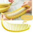 thumbnail image 4 of Cortador de plátano de plástico, herramientas para frutas y verduras, máquina para hacer ensaladas, herramientas de cocina, cuchillo de fruta, cuchillos de cocina para Chef, utensilios de cocina ER, 4 of 5