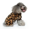 thumbnail image 5 of Pet Dog Clothing Home Pet Clothes for Large Dogs Male Clothing Pet Clothing Pajamas Pet Clothes for Small Dogs Female Plush Pet Clothing Fall Pet Clothes Rack Small Dog Pajamas Bathrobe, 5 of 5