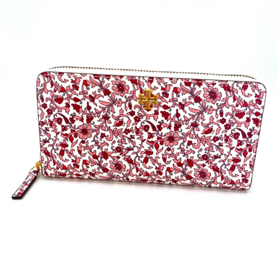 tory burch wallet floral